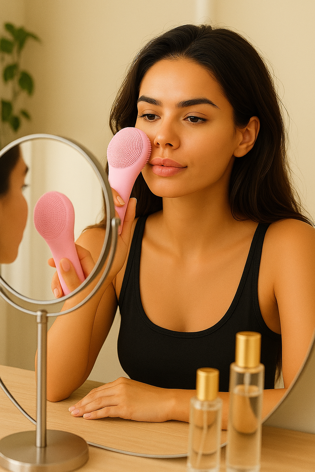 Cleansing Brush, Waterproof & Rechargeable