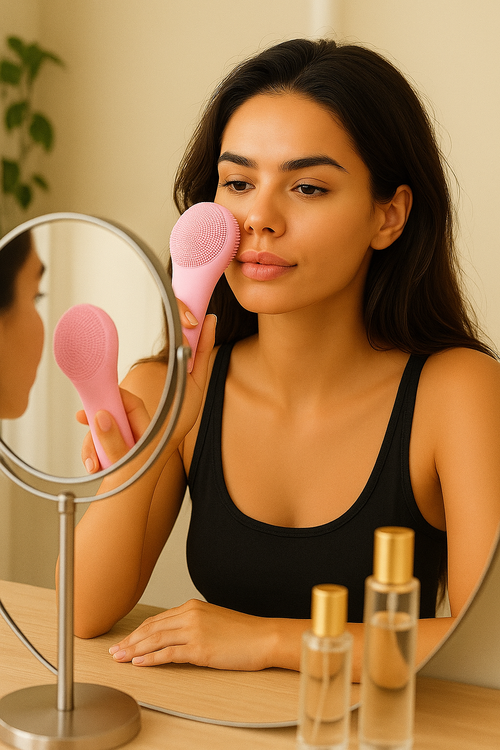 Cleansing Brush, Waterproof & Rechargeable