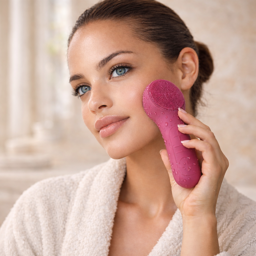 Cleansing Brush, Waterproof & Rechargeable