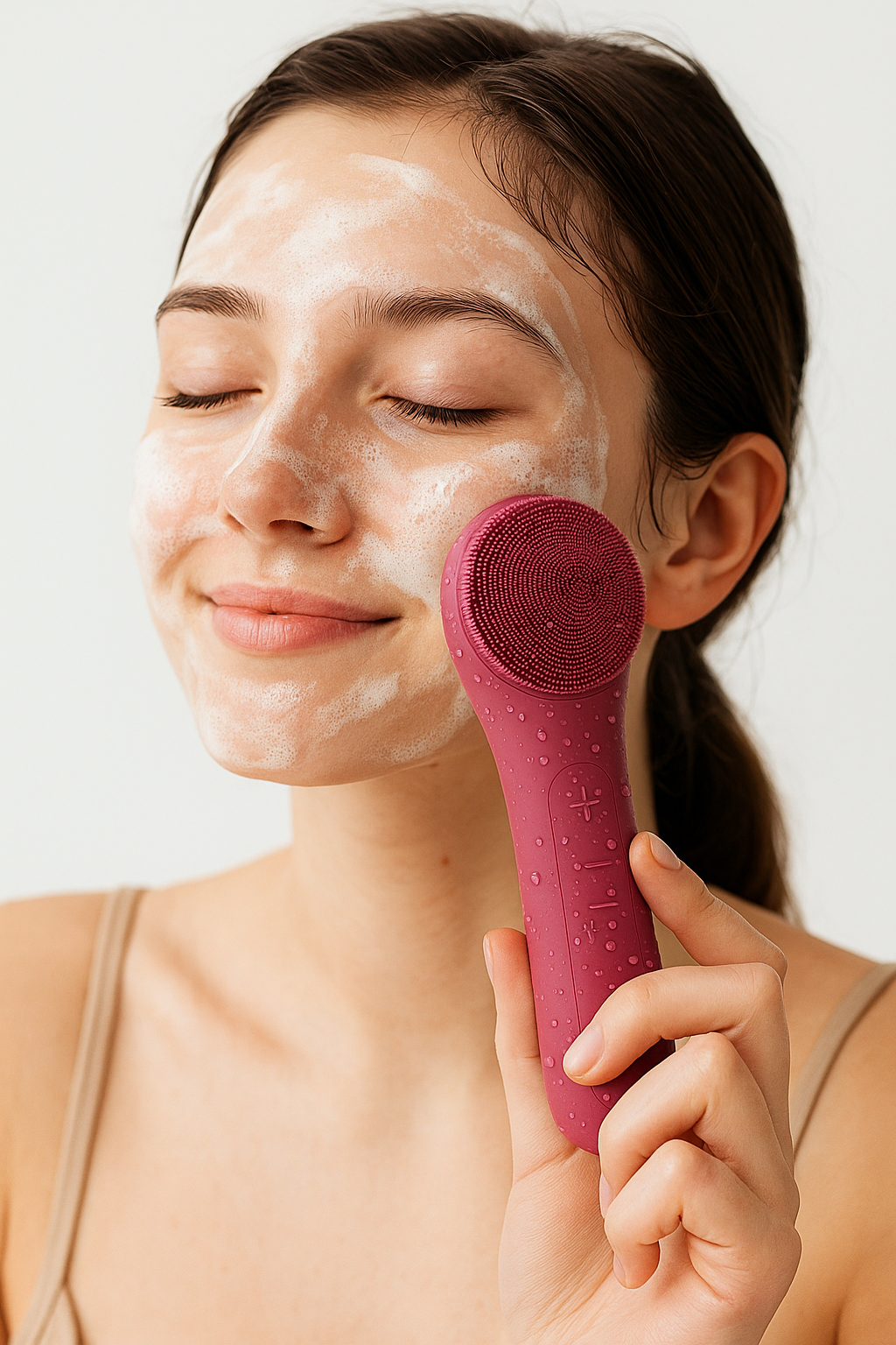 Cleansing Brush, Waterproof & Rechargeable